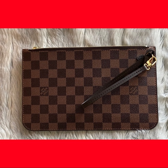 ❌SOLD❌Louis Vuitton Damier Neverfull MM With POUCH - Picture 9 of 11